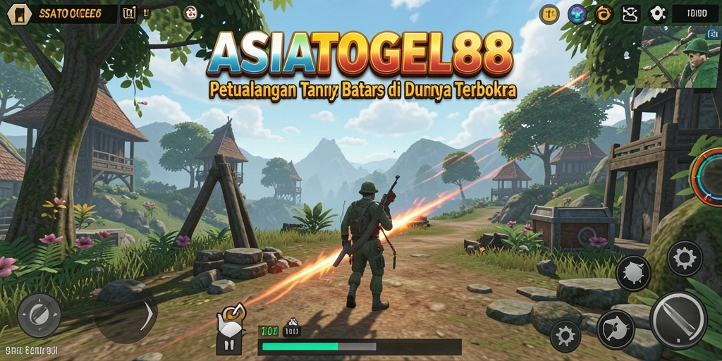 Tampilan gameplay Open World yang memukau dalam ASIATOGEL88.