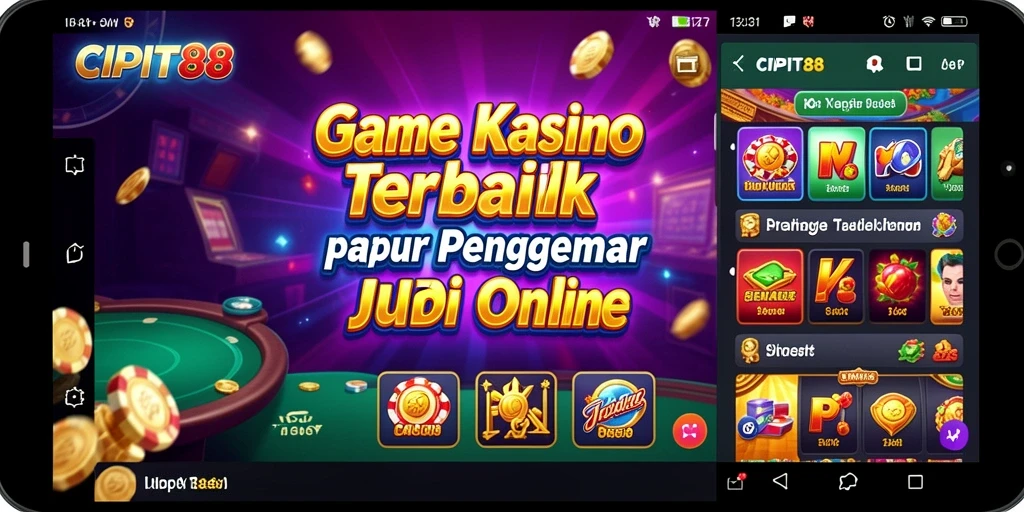 Screenshot gameplay CIPIT88 menunjukkan antarmuka yang menarik dan permainan yang seru.