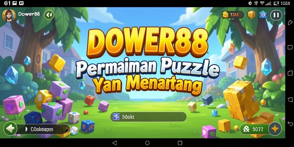 Screenshot DOWER88 menampilkan gameplay menantang dengan desain yang menarik.