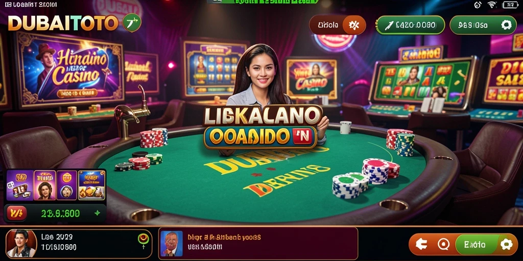Tampilan gameplay DUBAITOTO yang menarik dan interaktif.
