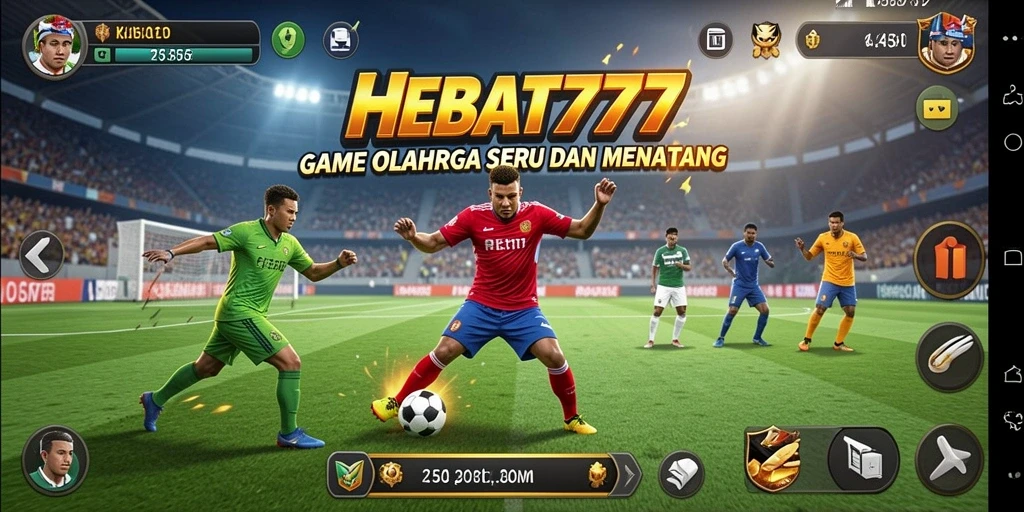 Tampilan gameplay seru dari HEBAT777 yang mengasyikkan.