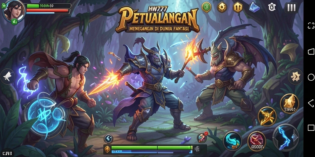 Tampilan luar biasa dari gameplay HW777 yang menarik dan penuh aksi.