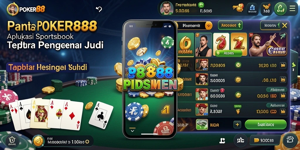 Tampilan menarik dari gameplay Sportsbook POKER88.