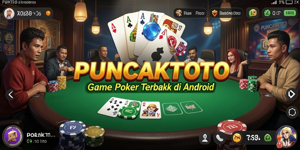 Tampilan gameplay menarik dari aplikasi PUNCAKTOTO di layar smartphone.