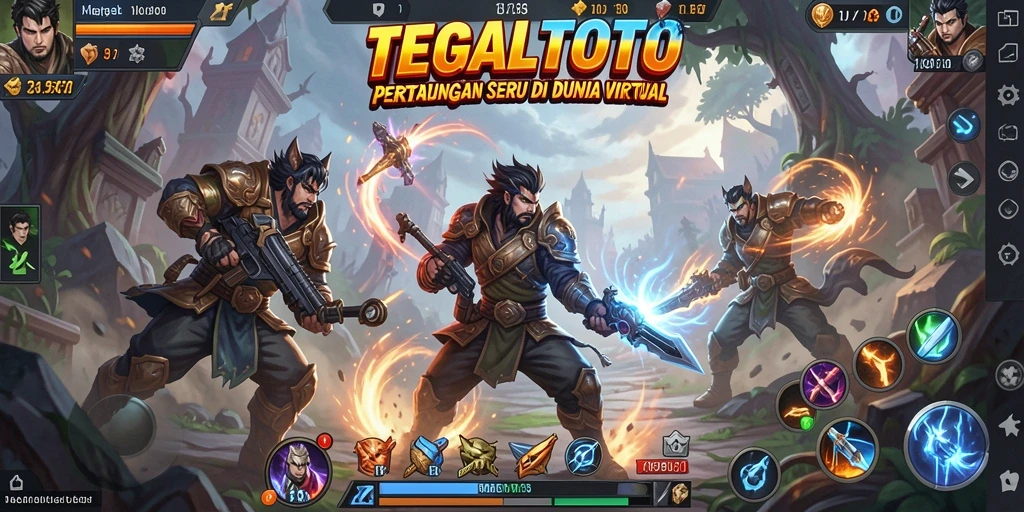 Gameplay seru dalam pertarungan kompetitif TEGALTOTO.