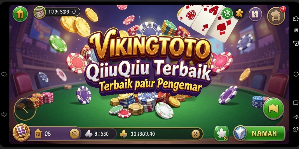 Tampilan gameplay menarik dari VIKINGTOTO yang penuh strategi QiuQiu.